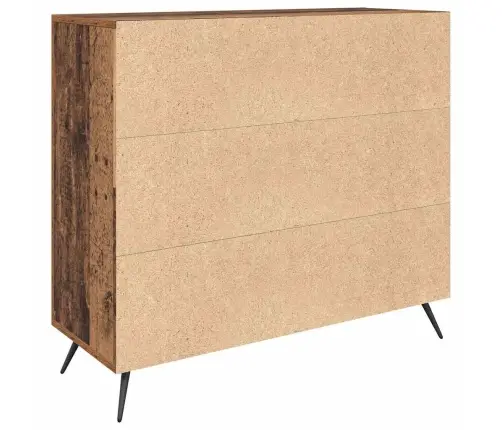 Puse Brūna 90 X 34 X 80 Cm Inženierijas Koks Vidaxl