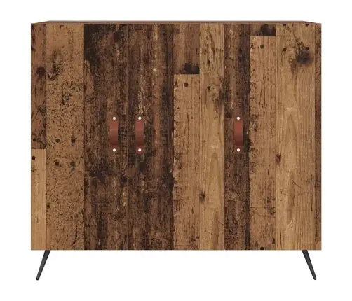 Puse Brūna 90 X 34 X 80 Cm Inženierijas Koks Vidaxl