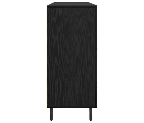 Kabalas Juodas Ąžuolas 90 X 34 X 80 Cm Apdirbta Mediena