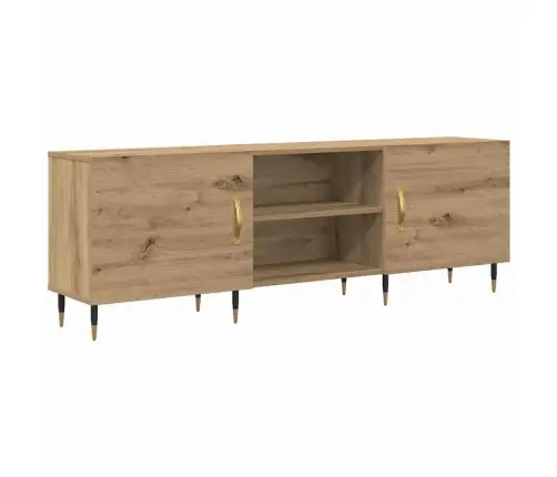 Televizora Skapīša Ar Plauktu Amatnieku Ozola 150 X 30 X 50 Cm Vidaxl