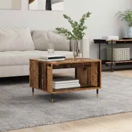 Kafijas Galdiņš Vecs Koks 60 X 50 X 40 Cm Inženierijas Koks Vidaxl