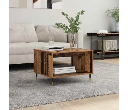 Kohvilaud Vana Puit 60 X 50 X 40 Cm Tehispuit