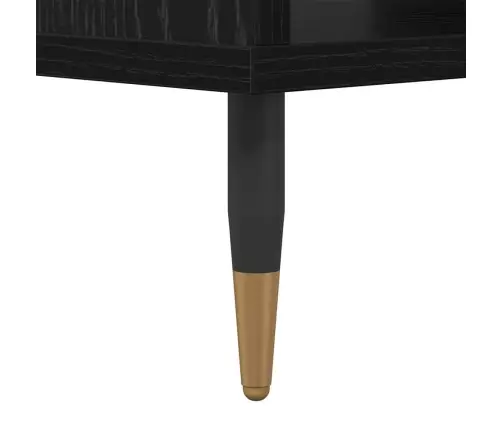 Kavos Staliukas Juoda Ąžuolo 60 X 50 X 40 Cm Apdirbta Mediena