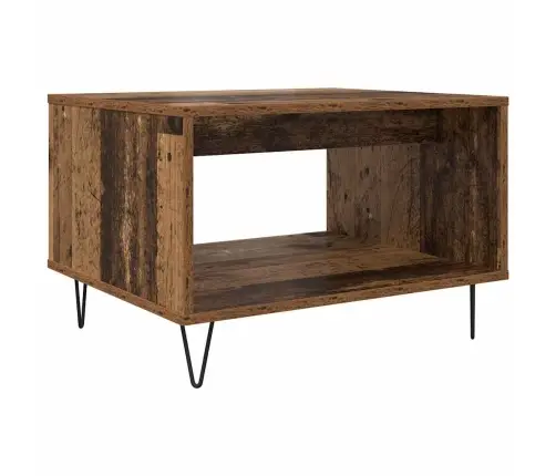 Kafijas Galdiņš Vecs Koks 60 X 50 X 40 Cm Inženierijas Koks Vidaxl