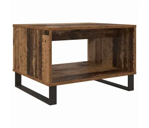 Kafijas Galdiņš Vecs Koks 60 X 50 X 40 Cm Inženierijas Koks Vidaxl