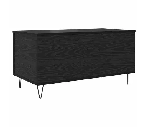 Kavos Staliukas Juoda Ąžuolo 90 X 44.5 X 45 Cm Apdirbta Mediena