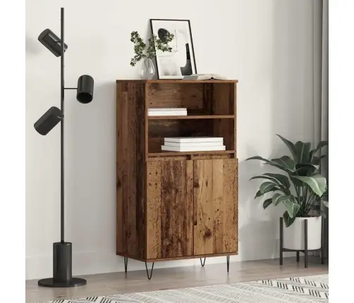 Augstais Skapītis Brūna 60 X 36 X 110 Cm Inženierijas Koks Vidaxl Augstais Skapītis Brūna 60 X 36 X 110 Cm Inženierijas Koks Vidaxl