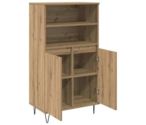 Augstais Skapītis Brūna 60 X 36 X 110 Cm Inženierijas Koks Vidaxl Augstais Skapītis Brūna 60 X 36 X 110 Cm Inženierijas Koks Vidaxl