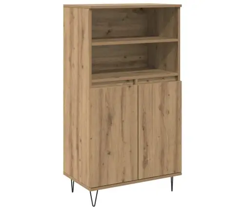 Augstais Skapītis Brūna 60 X 36 X 110 Cm Inženierijas Koks Vidaxl Augstais Skapītis Brūna 60 X 36 X 110 Cm Inženierijas Koks Vidaxl