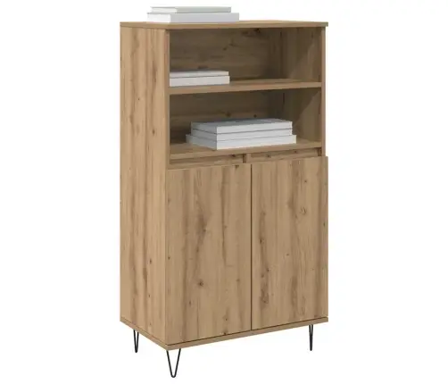 Augstais Skapītis Brūna 60 X 36 X 110 Cm Inženierijas Koks Vidaxl Augstais Skapītis Brūna 60 X 36 X 110 Cm Inženierijas Koks Vidaxl
