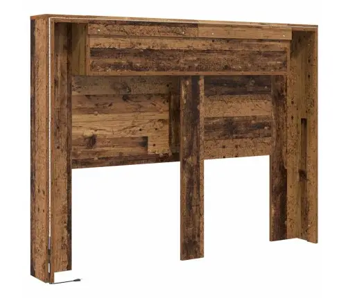 Galvas Dēlis Skapītis Ar Plauktu Vecs Koks Inženierijas Koks Vidaxl