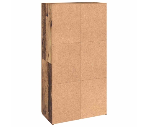 Kontorikapp Riiuliga Vana Puit 60 X 32 X 115 Cm Tehispuit