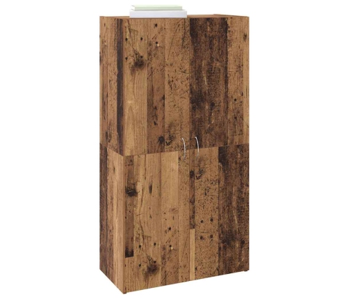 Kontorikapp Riiuliga Vana Puit 60 X 32 X 115 Cm Tehispuit