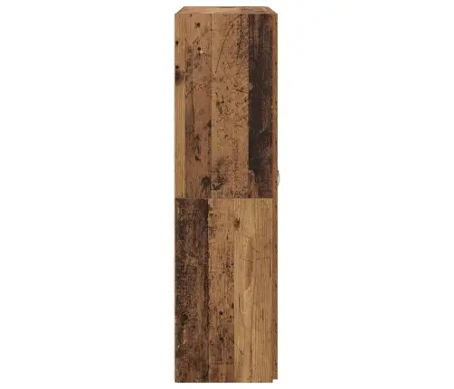 Biroja Skapis Veca Koka 60 X 32 X 115 Cm Inženierijas Koks Vidaxl