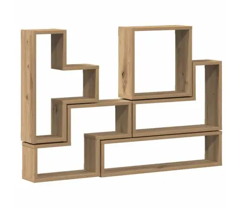 Sienas Kubs Amatnieku Ozola 96 X 12 X 64 Cm Inženierijas Koks Vidaxl