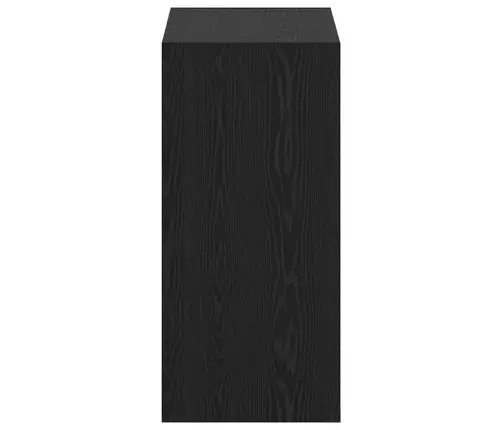 Skapis Melns Ozols 77 X 48 X 102 Cm Inženierijas Koks Vidaxl