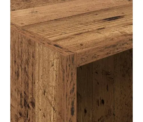 Skapis Ar Plauktu Vecs Koks 41 X 48 X 102 Cm Inženierijas Koks Vidaxl