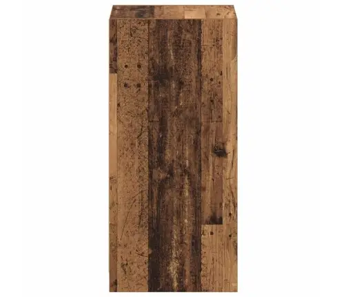 Skapis Ar Plauktu Vecs Koks 41 X 48 X 102 Cm Inženierijas Koks Vidaxl