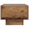 Sānu Galds Vecs Koks 40 X 40 X 30 Cm Inženierijas Koks Vidaxl