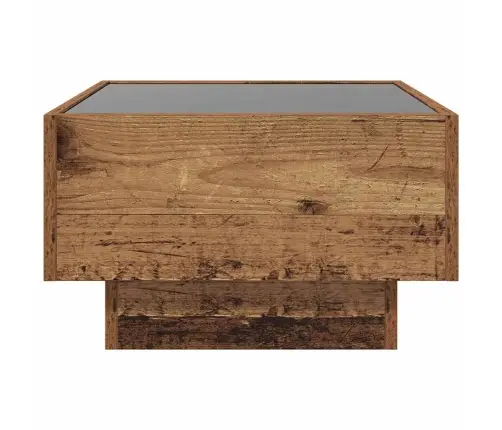 Kafijas Galdiņš Vecs Koks 50 X 50 X 30 Cm Inženierijas Koks Vidaxl