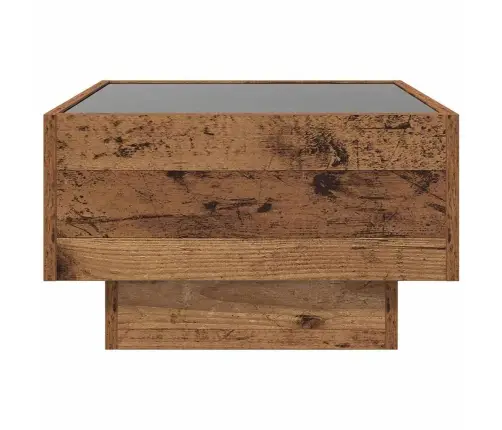 Kafijas Galdiņš Vecs Koks 50 X 50 X 30 Cm Inženierijas Koks Vidaxl