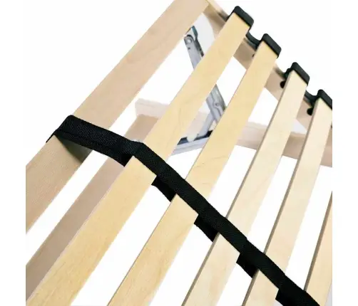 Lamelpõhi Peaga Pruun 120 X 190 Cm Tugev Pöökpuit