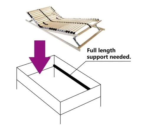 Lamelu Gultas Pamatne Brūna 80 X 190 Cm Koks Un Plastmasa Vidaxl