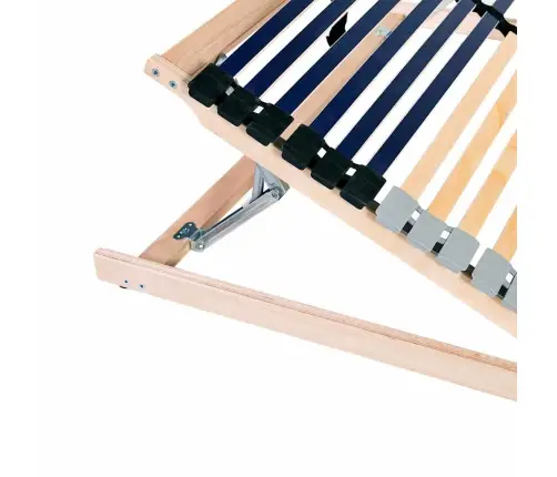 Lamelu Gultas Pamatne Brūna 120 X 190 Cm Cietā Bērza Koks Vidaxl