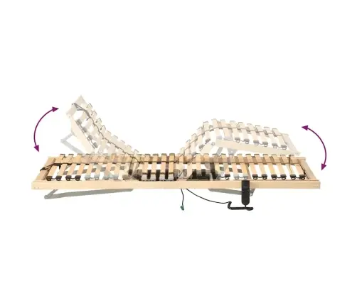 Lamelpõhi Pruun 80 X 190 Cm Tugev Lepppuu