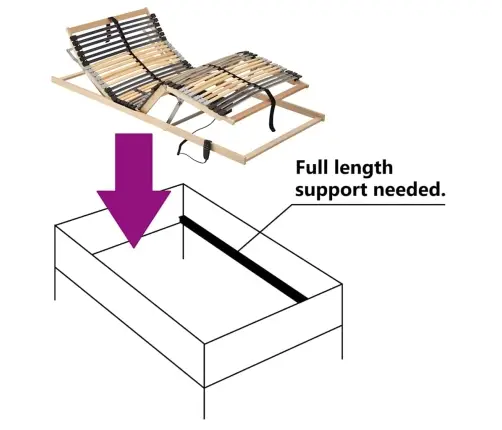 Lamelpõhi Pruun 70 X 190 Cm Tugev Pöökpuit