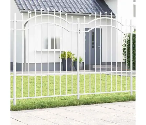 Sodo Tvora Balta 240 X 190 Cm Milteliniu Būdu Padengtas Plienas