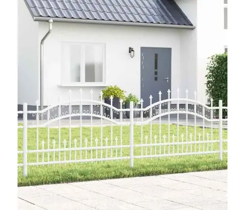 Aiandus Aiapaneel Valge 240 X 115 Cm Pulbervärvitud Teras