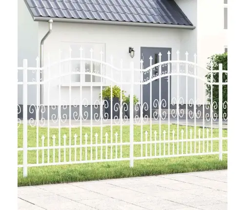 Aiandus Aiapaneel Valge 240 X 165 Cm Pulbervärvitud Teras