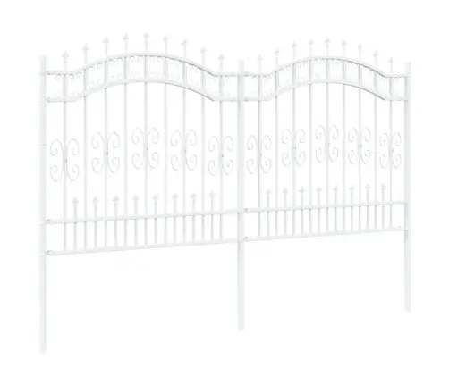 Aiandus Aiapaneel Valge 240 X 165 Cm Pulbervärvitud Teras