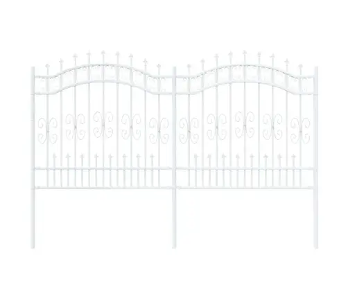 Aiandus Aiapaneel Valge 240 X 165 Cm Pulbervärvitud Teras