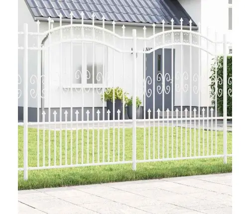 Aiandus Aiapaneel Valge 240 X 190 Cm Pulbervärvitud Teras