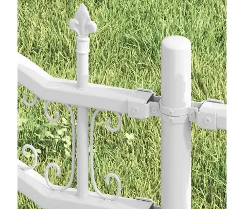 Aiandus Aiapaneel Valge 240 X 190 Cm Pulbervärvitud Teras