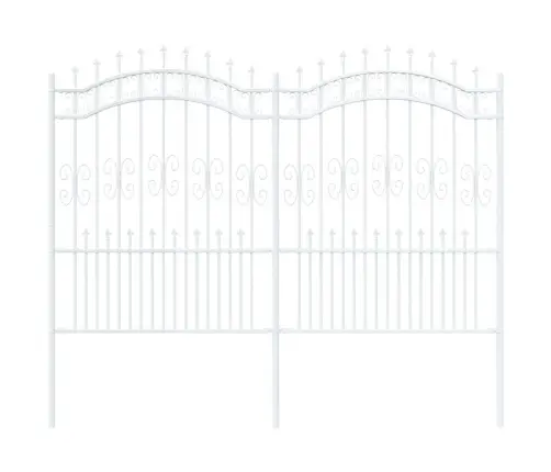 Aiandus Aiapaneel Valge 240 X 190 Cm Pulbervärvitud Teras