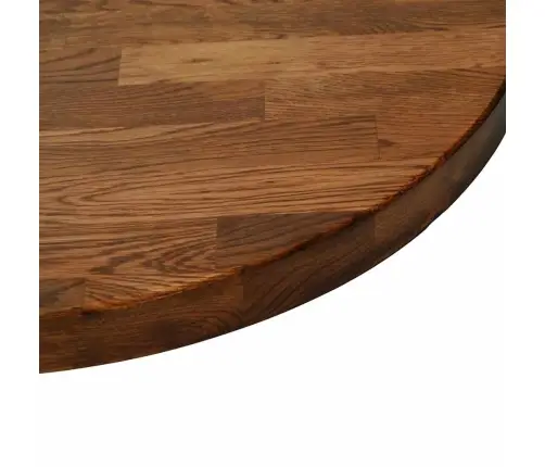 Lauda Peal Tumepruun Ø 60 X 2.5 Cm Tugev Tammepuit