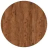 Lauda Peal Tumepruun Ø 90 X 2.5 Cm Tugev Tammepuit