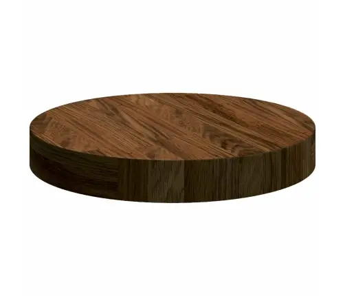 Lauda Peal Tume Pruun Ø 30 X 4 Cm Tugev Tamme Puit