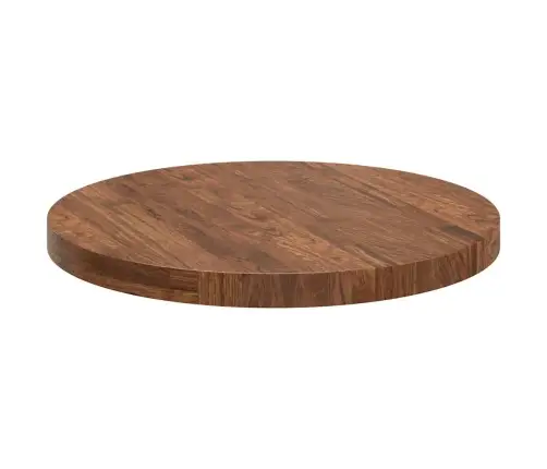 Lauda Peal Tumepruun Ø 60 X 4 Cm Tugev Tammepuit