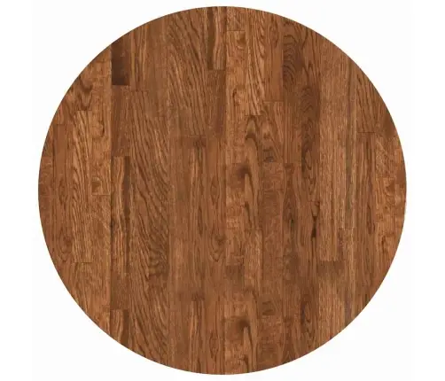 Lauda Peal Tumepruun Ø 60 X 4 Cm Tugev Tammepuit