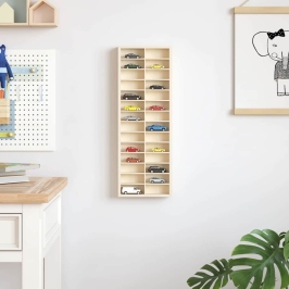 Display Dėžė Su Saugykla Ruda 21 X 4.5 X 59 Cm Apdirbta Mediena
