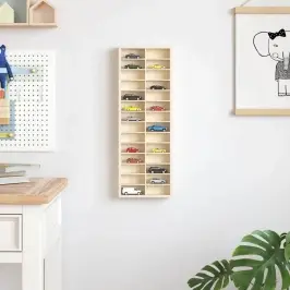 Display Dėžė Su Saugykla Ruda 21 X 4.5 X 59 Cm Apdirbta Mediena