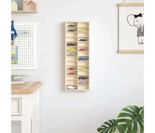 Display Dėžė Su Saugykla Ruda 21 X 4.5 X 59 Cm Apdirbta Mediena