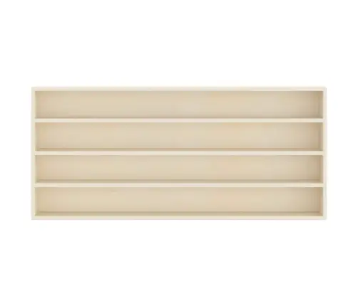 Koka Kolekcionāra Vitrīna Brūna 80 X 8.5 X 36 Cm Saplāksnis Vidaxl