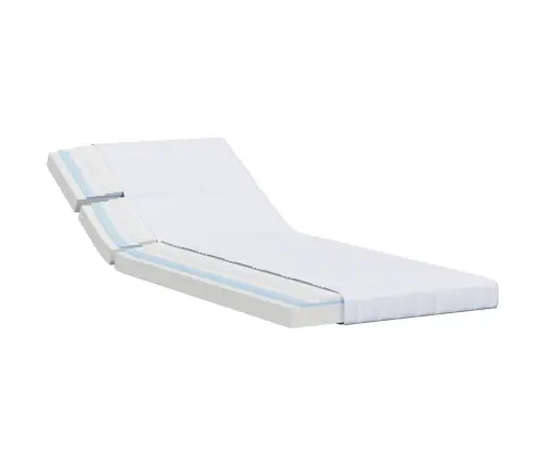 Putu Matracis Balts 80 X 200 Cm Audums Vidaxl