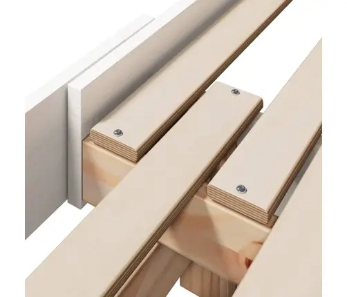 Pagarināms Gultas Rāmis Bērniem Other Balts 80 X 130 / 165 / 200 Cm Vidaxl