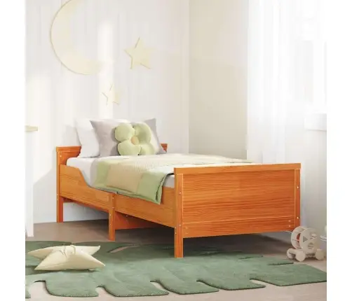 Lovos Rėmas Vaško Ruda 80 X 200 Cm Apdirbta Mediena